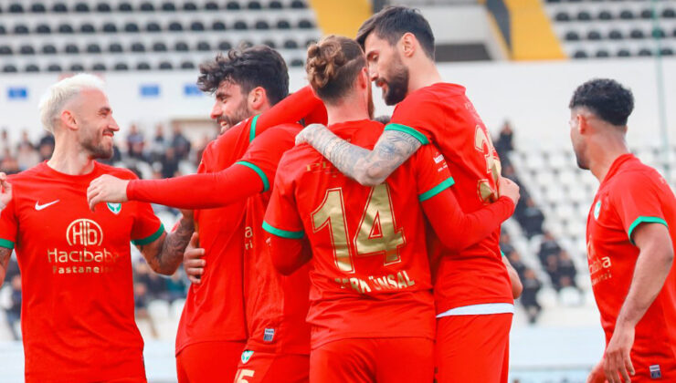 Amedspor, Etimesgut Belediyespor deplasmanında ilk yarıyı 3-1 galip kapattı