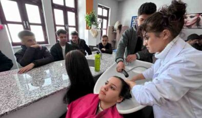 Yüksekova’da güzellik atölyesi açıldı