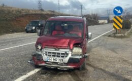 Doğanşehir’de kaza: 1 yaralı