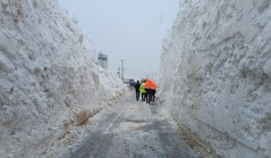 Hakkari-Çukurca yolu çığ sonrası açıldı