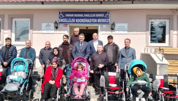 Hakkari’de engellilere umut: 10 yeni sandalye
