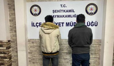 Gaziantep’te oto hırsızları yakalandı