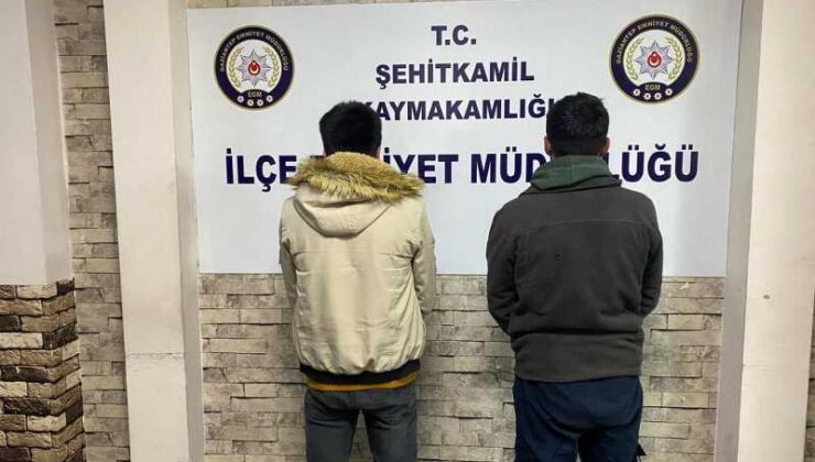 Gaziantep’te oto hırsızları yakalandı