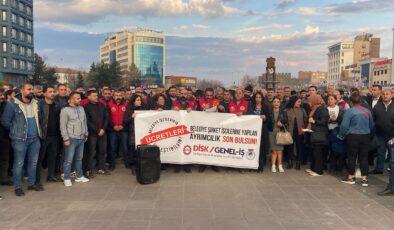 Diyarbakır’da işçilerin ‘ek protokol’ talebi devam ediyor