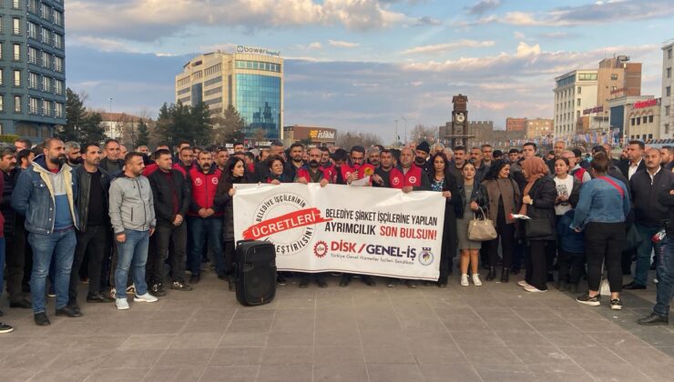 Diyarbakır’da işçilerin ‘ek protokol’ talebi devam ediyor