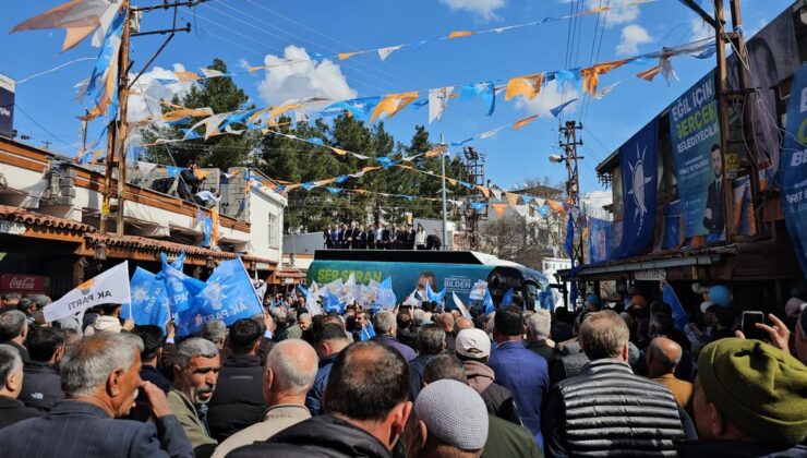 AK Parti  Eğil ilçesinde seçim bürosu açtı