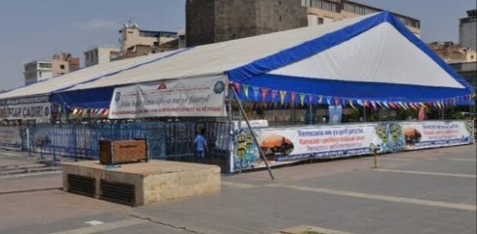 Diyarbakır’da iftar çadırları nerede?