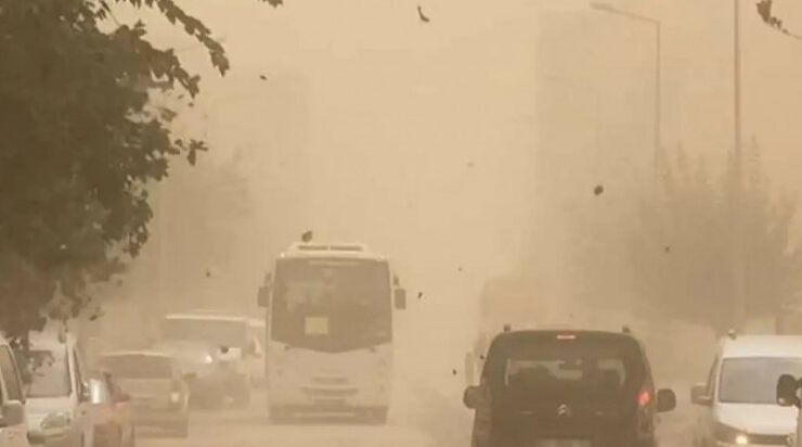 Güneydoğu için toz taşınımı uyarısı