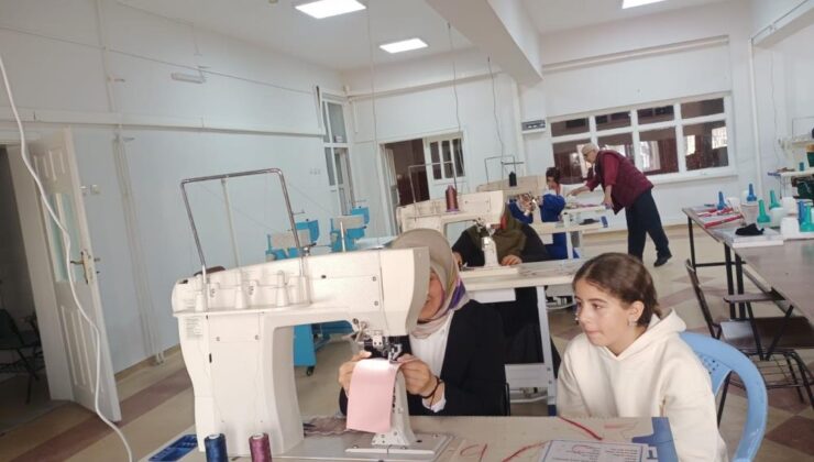Kahramanmaraş’ta kadınlara meslek desteği