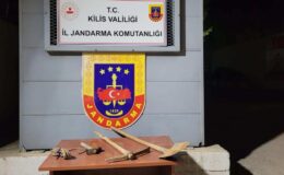 Kilis’te kaçak kazı operasyonu