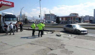 Malatya’da akaryakıt istasyonu kazası