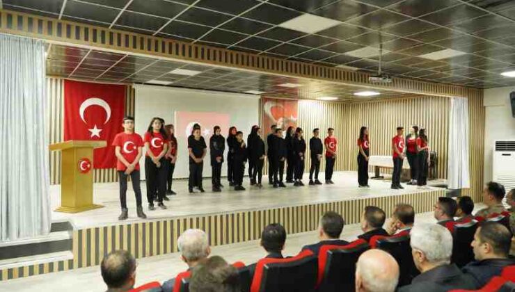 İstiklal Marşının kabulünün yıldönümü Kulp’ta kutlandı