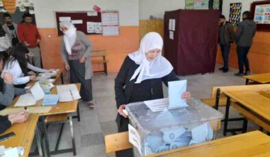 Kulp’ta yerel seçimlere yoğun katılım gözlemlendi