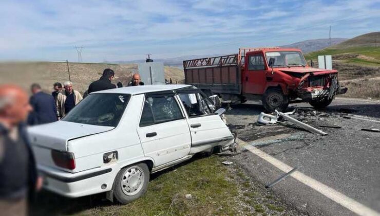Arapgir’de ölümlü kaza