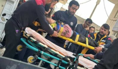 Nusaybin’de minibüs çocuğa çarptı