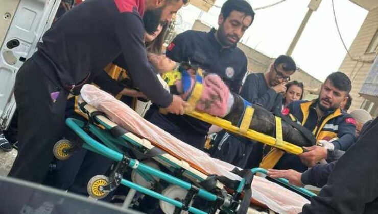 Nusaybin’de minibüs çocuğa çarptı