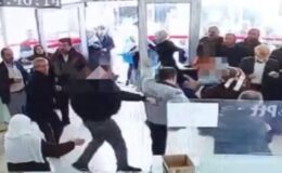 PTT güvenlikçisine bıçaklı saldırı