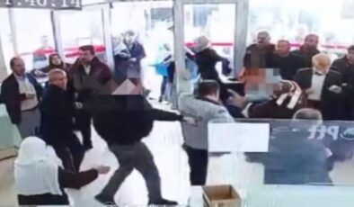 PTT güvenlikçisine bıçaklı saldırı