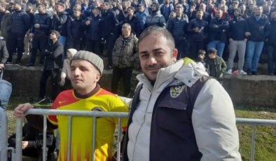 Polisten engelliye maç anlatımı