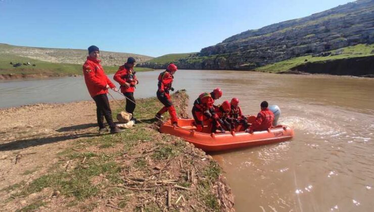Şanlıurfa’da çocuk için nehirde arama