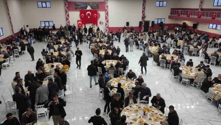 Sason’da güvenlikçilere iftar yemeği