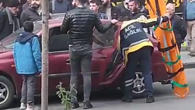 Diyarbakır Bağlar Hatboyu Caddesi’nde Trafik Kazası