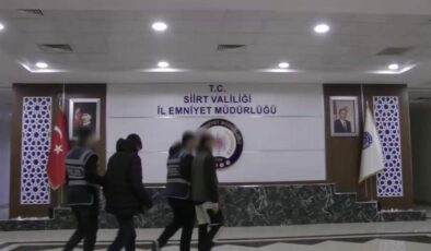 Siirt’te gece yarısı hırsızlık operasyonu