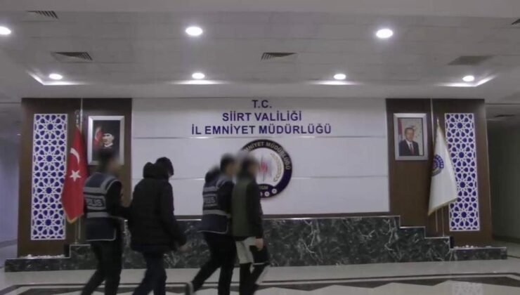 Siirt’te gece yarısı hırsızlık operasyonu