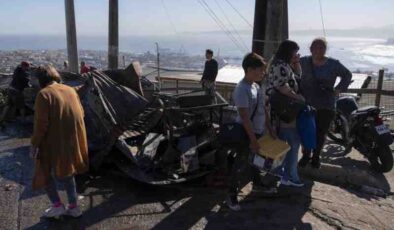Şili Valparaiso’da korkunç yangın felaketi