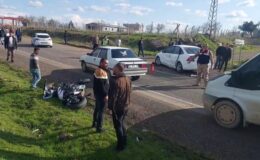 Siverek’te kaza: motosiklet sürücüsü hayatını kaybetti