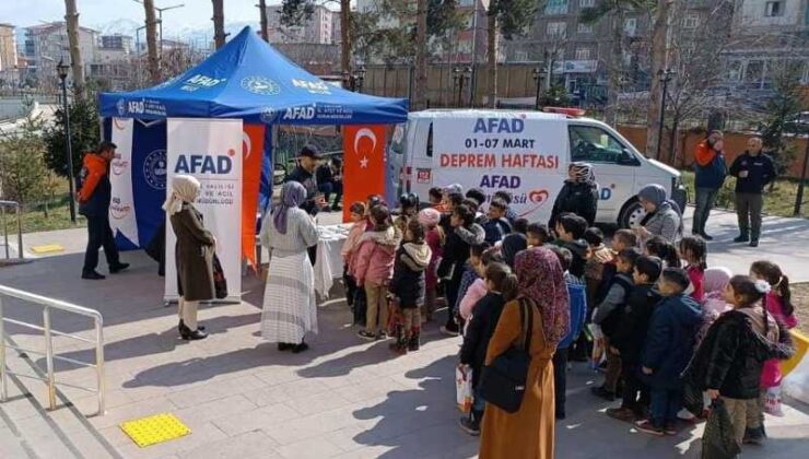 Muş’ta deprem bilinci artıyor