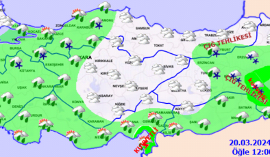Türkiye genelinde yağışlı hava bekleniyor