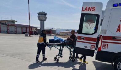 Van’da acil helikopter sevki