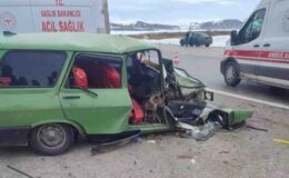 Van’da kaza: 1 ölü, 3 yaralı