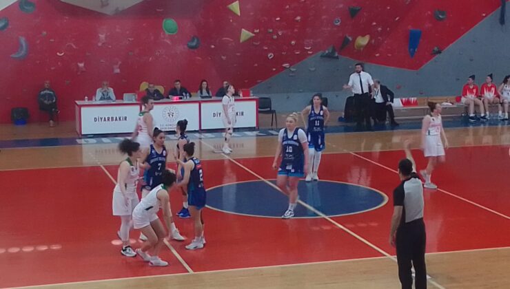 Dicle 21 Spor Kadın Basketbol Takımı evinde zafer elde etti