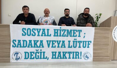 SES Diyarbakır Şubesi: Haklarımız ve Hak Temelli Sosyal Hizmet İçin Sesimizi Yükseltiyoruz!