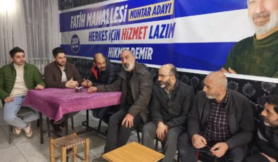 Fatih Muhtar Adayı Demir: İşsizikle mücadele edeceğiz