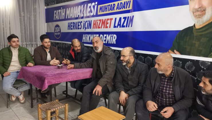 Fatih Muhtar Adayı Demir: İşsizikle mücadele edeceğiz