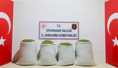 Diyarbakır’da 192 kilogram toz esrar ele geçirildi!
