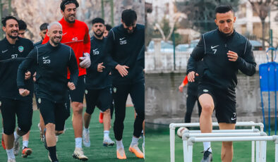 Amedspor, Erzincanspor maçı için hazırlıklarını sürdürüyor