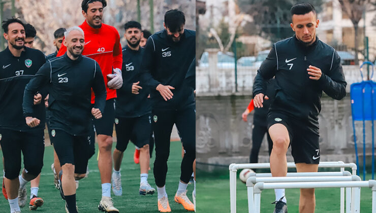 Amedspor, Erzincanspor maçı için hazırlıklarını sürdürüyor