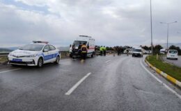 Bariyere çarpan motosikletin sürücüsü öldü