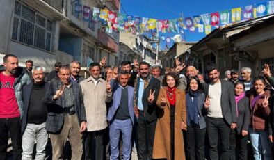 DEM Parti Kulp ilçesinde  seçim Bürosu Açtı