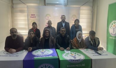 Batman’da  DEM Parti eş başkan adayını çekti