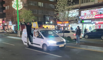 DEM Partililer Diyarbakır’da zafer turu atmaya başladı