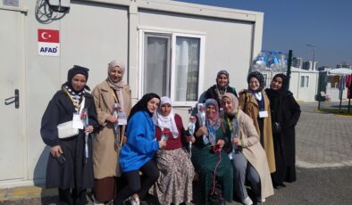 DÜKSAM Diyarbakır’da konteyner kenti ziyaret etti