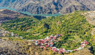 Diyarbakır’da  Akdeniz iklimine sahip köy!