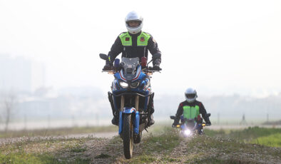 Jandarma personeline motosiklet eğitimi