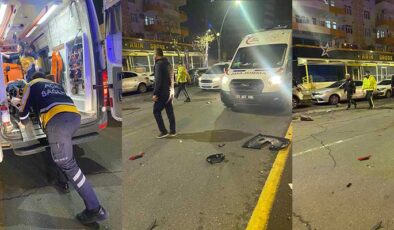 Sahur Vakti Hız Kazası: 3 Yaralı