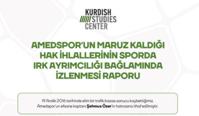 Kürt Çalışmaları Merkezi’nden Amedspor raporu
